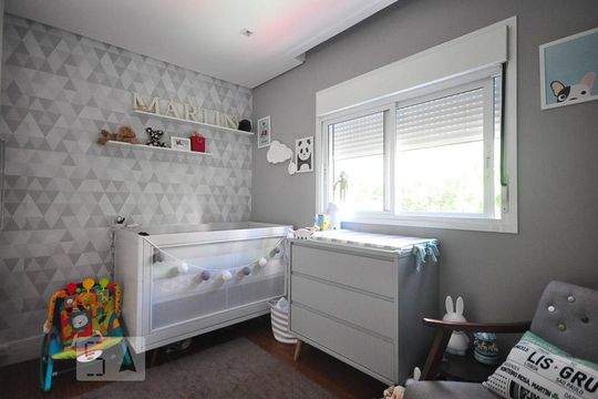 suíte 2 de apartamento à venda com 3 quartos, 135m² em Vila Andrade, São Paulo