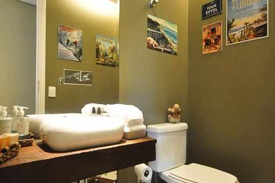 lavabo de apartamento à venda com 3 quartos, 135m² em Vila Andrade, São Paulo