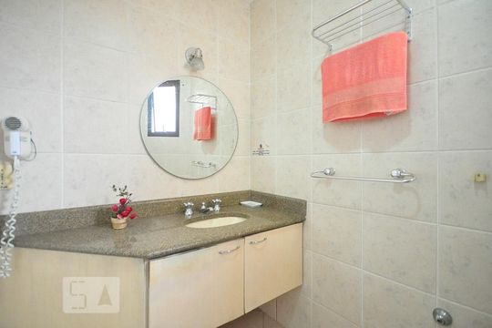 banheiro de kitnet/studio à venda com 1 quarto, 41m² em Jardim Ampliação, São Paulo
