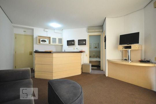 sala de kitnet/studio à venda com 1 quarto, 41m² em Jardim Ampliação, São Paulo