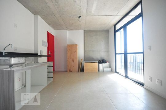 sala de kitnet/studio para alugar com 1 quarto, 32m² em Santo Amaro, São Paulo