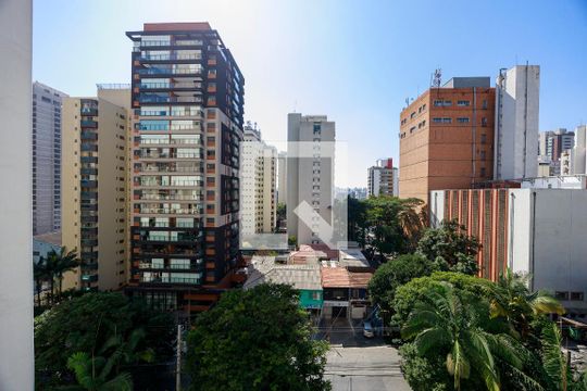 Suíte 1 - Vista de apartamento para alugar com 2 quartos, 138m² em Campo Belo, São Paulo