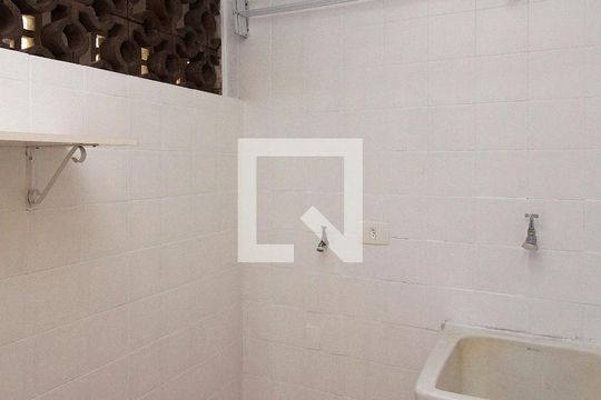 Área de Serviço de apartamento para alugar com 1 quarto, 40m² em Santa Cecília, São Paulo
