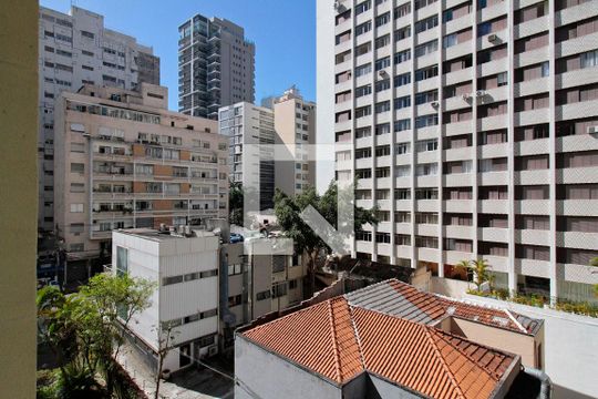 Vista de apartamento para alugar com 1 quarto, 40m² em Santa Cecília, São Paulo