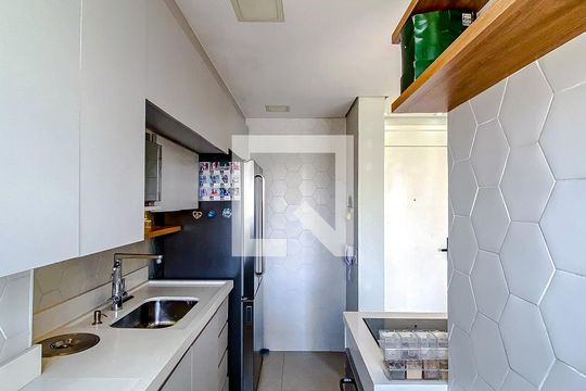 Área de Serviço de apartamento para alugar com 2 quartos, 45m² em Belenzinho, São Paulo