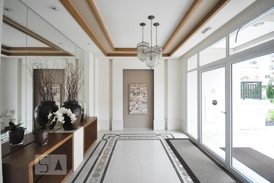 hall social de apartamento à venda com 1 quarto, 60m² em Jardim Leonor, São Paulo