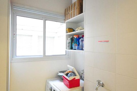 área de serviço de apartamento à venda com 1 quarto, 60m² em Jardim Leonor, São Paulo