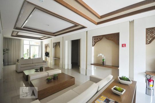 sala de espera de apartamento à venda com 1 quarto, 47m² em Jardim Leonor, São Paulo