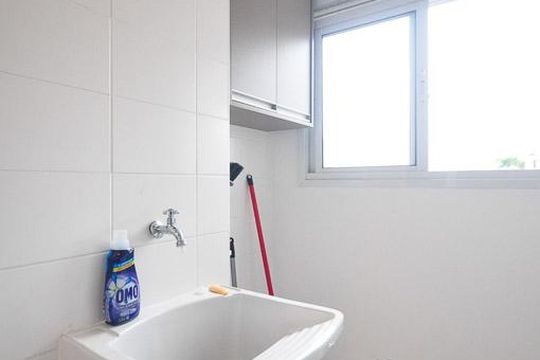 área de serviço de apartamento à venda com 1 quarto, 47m² em Jardim Leonor, São Paulo