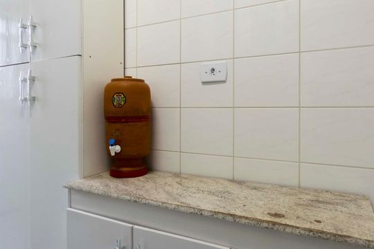 Cozinha (Armários) de apartamento à venda com 3 quartos, 74m² em Vila Regente Feijó, São Paulo