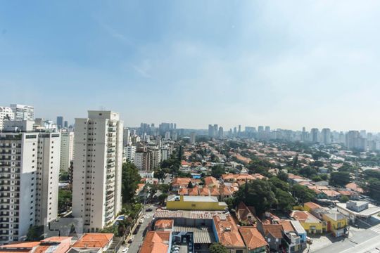 Vista de apartamento para alugar com 1 quarto, 33m² em Brooklin Paulista, São Paulo
