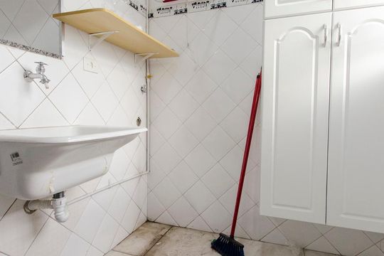 Área de serviço de apartamento à venda com 1 quarto, 44m² em Alto da Lapa, São Paulo