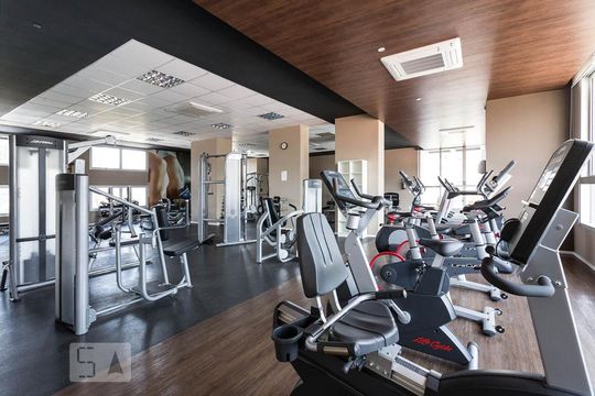 Academia de kitnet/studio para alugar com 1 quarto, 33m² em Santo Amaro, São Paulo