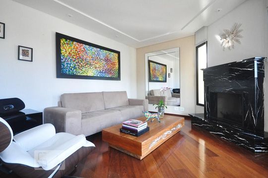 sala de apartamento para alugar com 3 quartos, 180m² em Vila Suzana, São Paulo