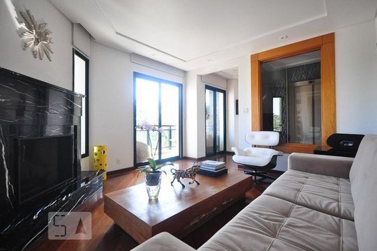 sala de apartamento para alugar com 3 quartos, 180m² em Vila Suzana, São Paulo
