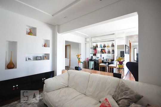 sala de apartamento para alugar com 3 quartos, 180m² em Vila Suzana, São Paulo