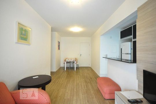 sala de apartamento para alugar com 2 quartos, 74m² em Morumbi, São Paulo