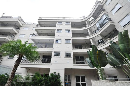 fachada de apartamento para alugar com 2 quartos, 74m² em Morumbi, São Paulo