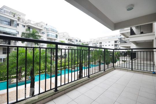 varanda de apartamento para alugar com 2 quartos, 74m² em Morumbi, São Paulo