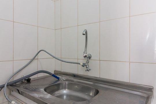Cozinha de kitnet/studio para alugar com 1 quarto, 34m² em Vila Buarque, São Paulo