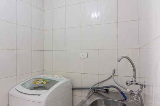 Cozinha de kitnet/studio para alugar com 1 quarto, 34m² em Vila Buarque, São Paulo