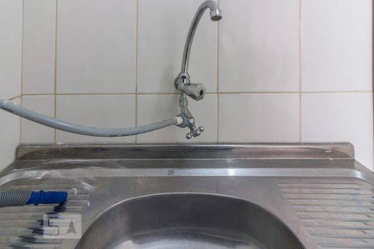 Cozinha de kitnet/studio para alugar com 1 quarto, 34m² em Vila Buarque, São Paulo