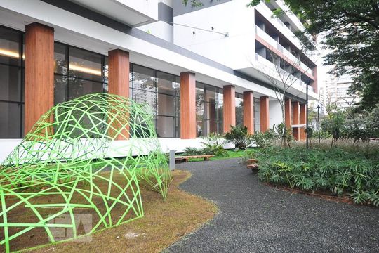 entrada de kitnet/studio à venda com 1 quarto, 43m² em Brooklin Paulista, São Paulo