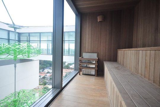 sauna de kitnet/studio à venda com 1 quarto, 43m² em Brooklin Paulista, São Paulo