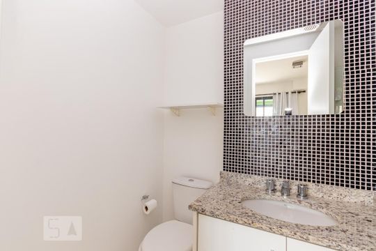 Banheiro de kitnet/studio à venda com 1 quarto, 35m² em Bela Vista, São Paulo