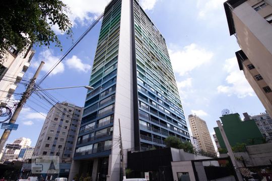 Fachada de kitnet/studio à venda com 1 quarto, 35m² em Bela Vista, São Paulo