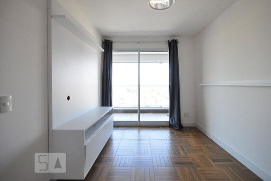 sala de apartamento à venda com 1 quarto, 50m² em Campo Belo, São Paulo