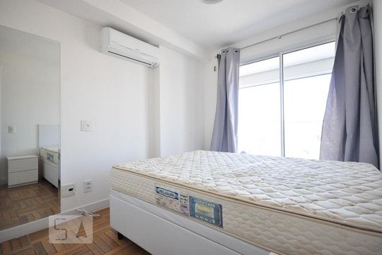 suíte  de apartamento à venda com 1 quarto, 50m² em Campo Belo, São Paulo