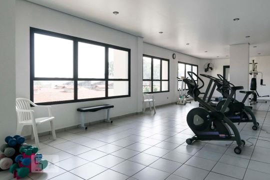 Área comum - Academia de apartamento para alugar com 1 quarto, 67m² em Mooca, São Paulo