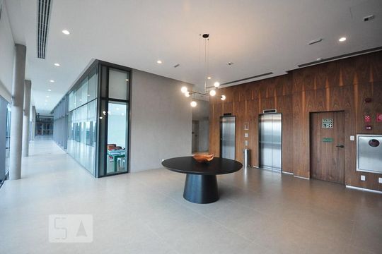 hall do lazer de kitnet/studio para alugar com 1 quarto, 41m² em Brooklin, São Paulo