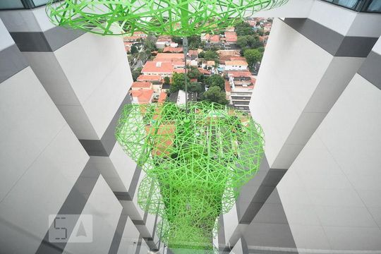 vista para a rua de kitnet/studio para alugar com 1 quarto, 41m² em Brooklin, São Paulo