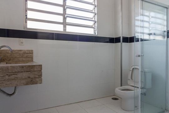 Banheiro de apartamento para alugar com 3 quartos, 96m² em Barra Funda, São Paulo