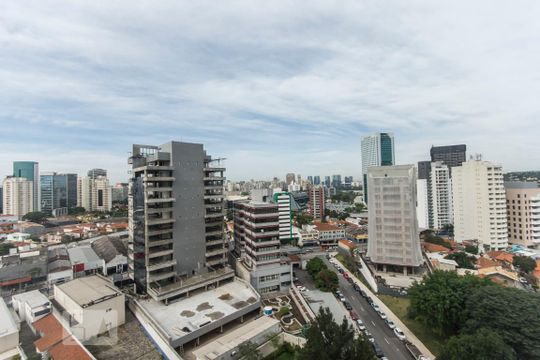 VIsta de apartamento à venda com 1 quarto, 75m² em Pinheiros, São Paulo