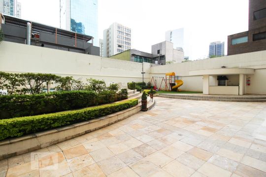 Área comum de apartamento para alugar com 3 quartos, 100m² em Itaim Bibi, São Paulo