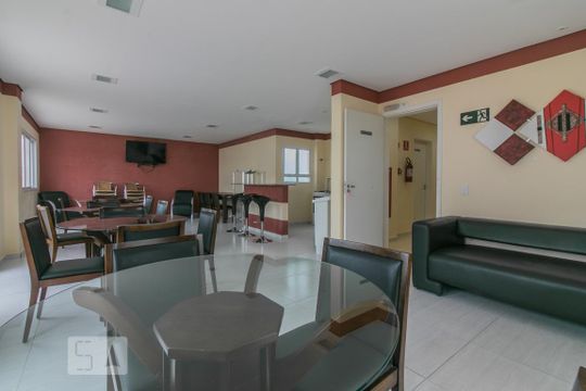 Salão de festas de apartamento para alugar com 2 quartos, 56m² em Jardim Olavo Bilac, São Bernardo do Campo