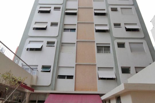 Fachada posterior de apartamento para alugar com 2 quartos, 70m² em Santa Cecília, São Paulo