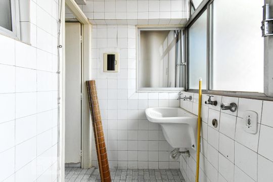 Área de Serviço de apartamento para alugar com 2 quartos, 70m² em Santa Cecília, São Paulo