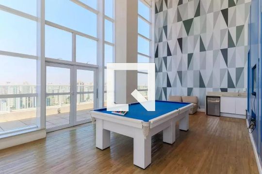 Área comum - Sala de Jogos de apartamento à venda com 1 quarto, 44m² em Brooklin Paulista, São Paulo