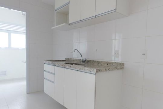 Cozinha de apartamento à venda com 1 quarto, 46m² em Várzea da Barra Funda, São Paulo
