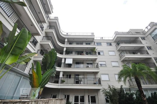 fachada de apartamento para alugar com 1 quarto, 60m² em Jardim Leonor, São Paulo