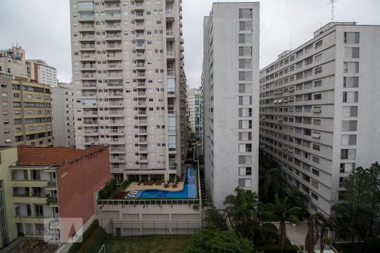 Vista da Suite de apartamento à venda com 3 quartos, 75m² em Bela Vista, São Paulo