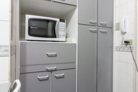 Cozinha  de apartamento para alugar com 2 quartos, 55m² em Vila Gomes Cardim, São Paulo