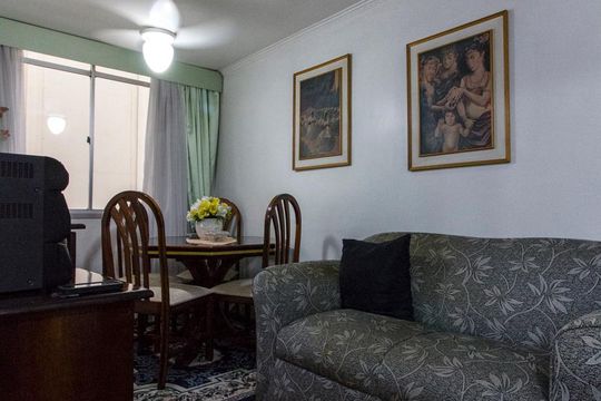 Sala  de apartamento para alugar com 2 quartos, 55m² em Vila Gomes Cardim, São Paulo