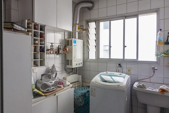 Área de serviço de apartamento para alugar com 3 quartos, 86m² em Ipiranga, São Paulo