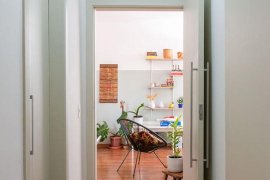 Corredor de apartamento à venda com 1 quarto, 77m² em Pinheiros, São Paulo