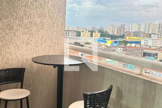 Varanda da Sala de apartamento à venda com 2 quartos, 60m² em Mooca, São Paulo